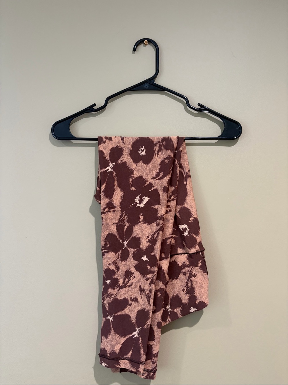 aerie Brown Floral-Style High-Waist  Leggings medium